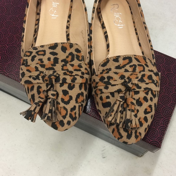 NIB Leopard Tassel Loafers! - Picture 2 of 4